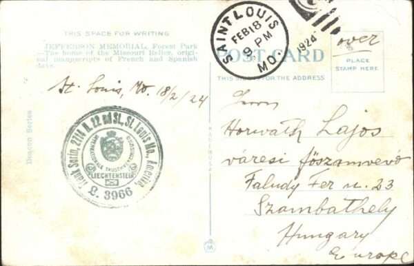 St Louis Missouri Jefferson Memorial Autos – Bild 2