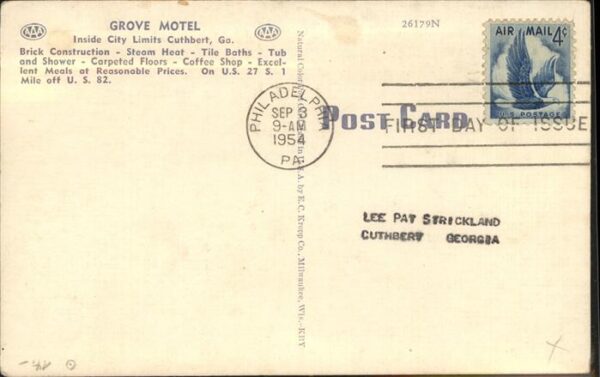 Philadelphia Pennsylvania Grove Motel – Bild 2