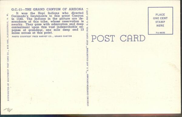 Grand Canyon Indianer im Canyon – Bild 2
