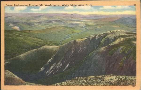 Mount Washington New Hampshire Down Tuckerman Ravine