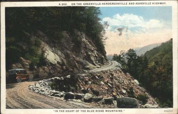 USA Blue Ridge Mountains Auto