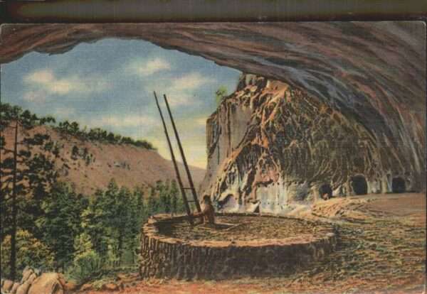 USA Kiva of Ancient Cliff Dwellers Ceremoni