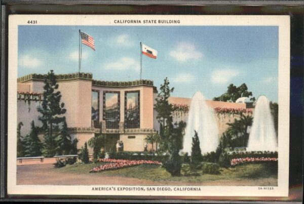 San Diego California California State Building Exposition