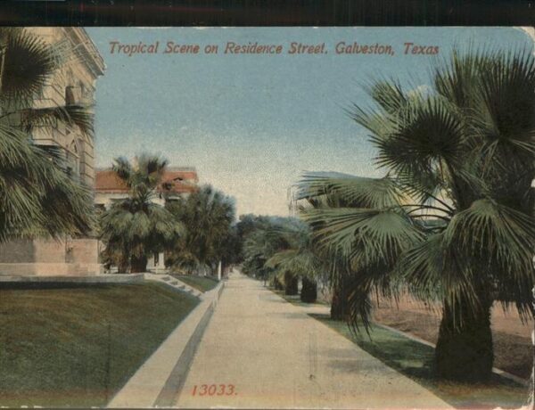 Galveston Texas Residence Street