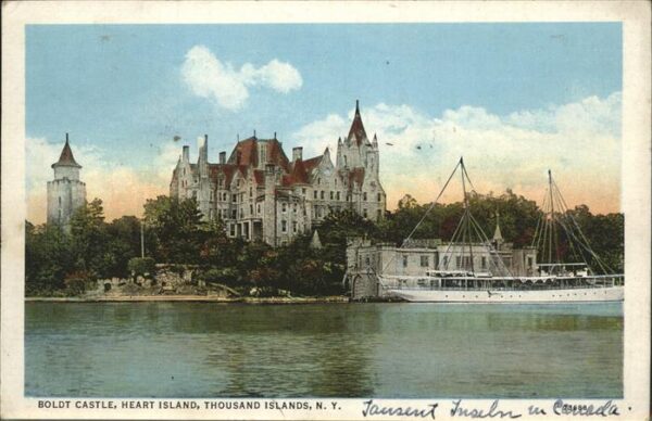 New York City Bold Castle Heart Island
