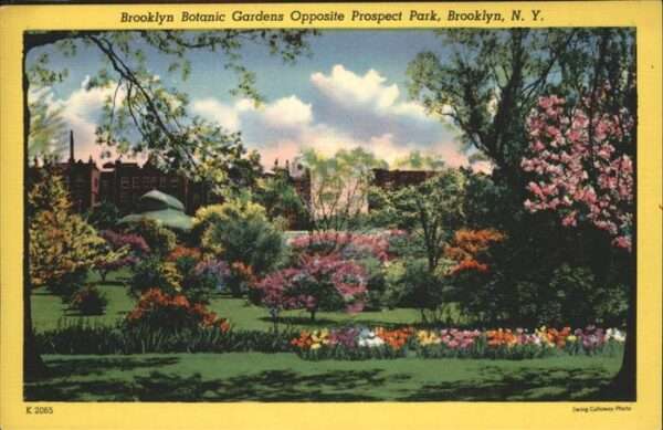 Brooklyn New York Botanic Gardens Prospect Park
