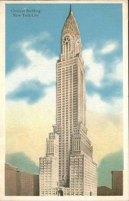 New York City Chrysler Building