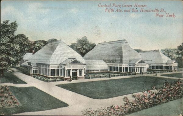 New York City Central Park Green Houses
