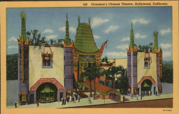 Hollywood California Graumans Chinese Thatre