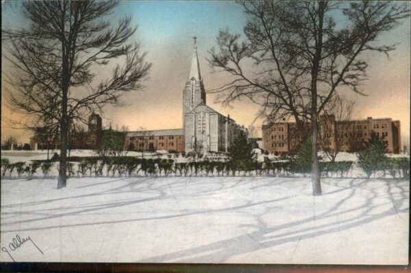 Yankton Mount Marty in Winter