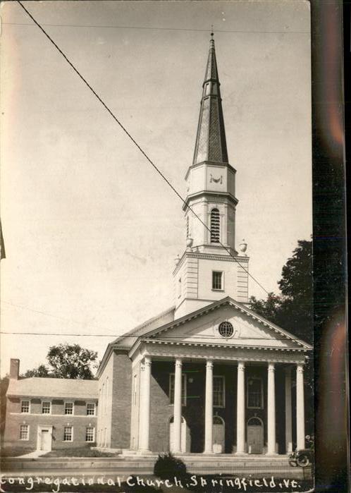 Springfield Vermont Church