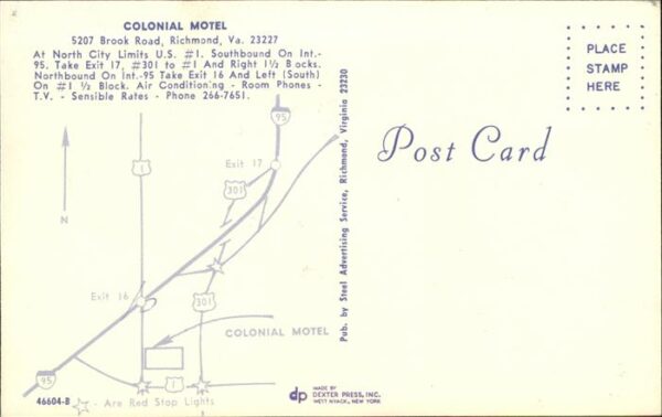 Richmond Virginia Colonial Motel – Bild 2