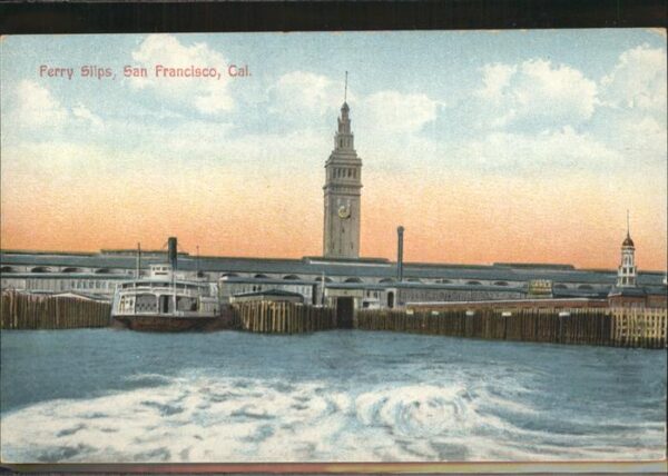 San Francisco California Ferry Slips Schiff