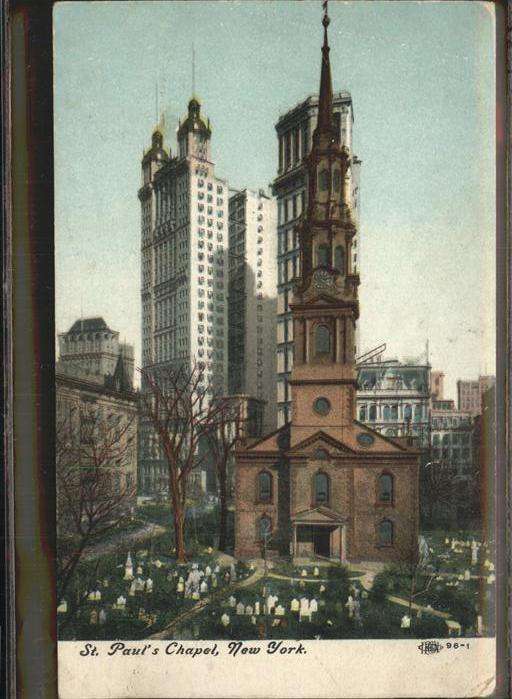 New York City St. Pauls Chapel