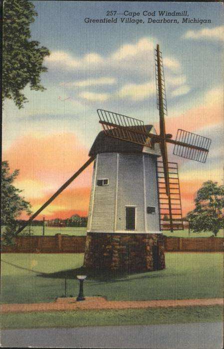Dearborn Michigan Cape Cod Windmill