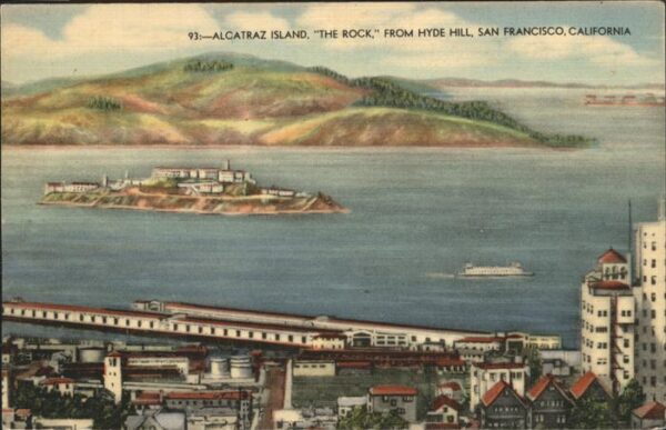 San Francisco California Alcatraz Island The Rock