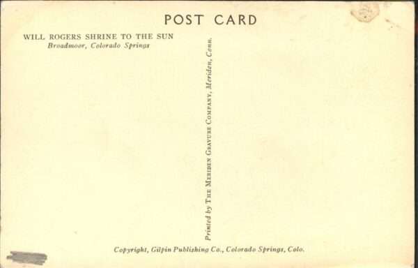 Colorado Springs Will Rogers Shrine to the Sun – Bild 2