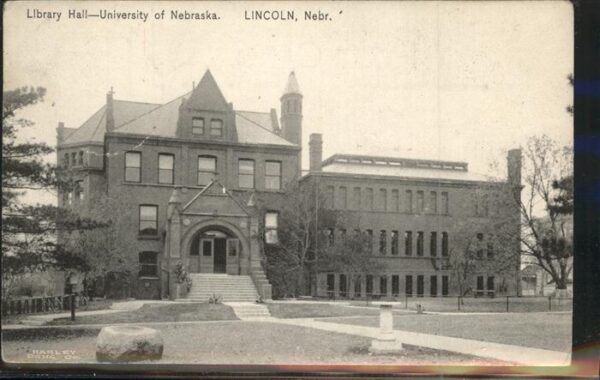 Lincoln Nebraska Library Hall University of Nebraska