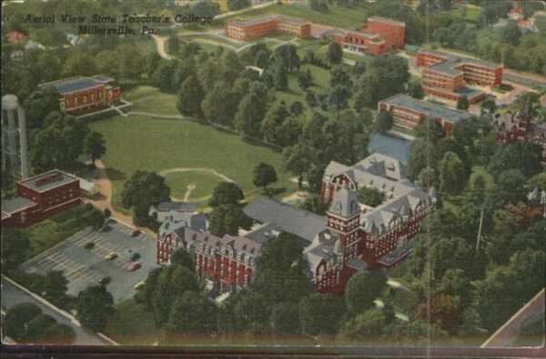 Millersville Pennsylvania Fliegeraufnahme State Teacherst College