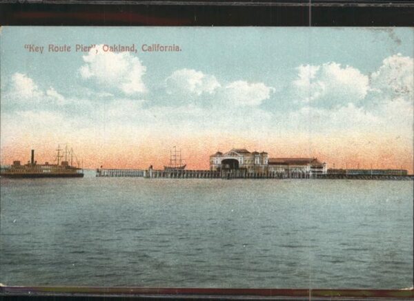 Oakland California Key Route Pier