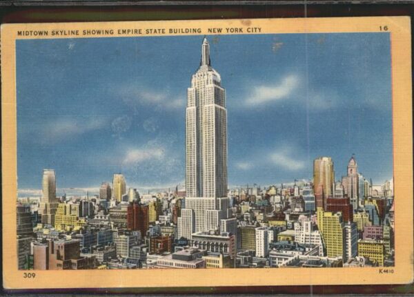 New York City Midtown Skyline Empire State Building