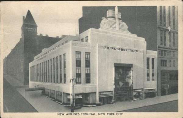 New York City New Airlines Terminal