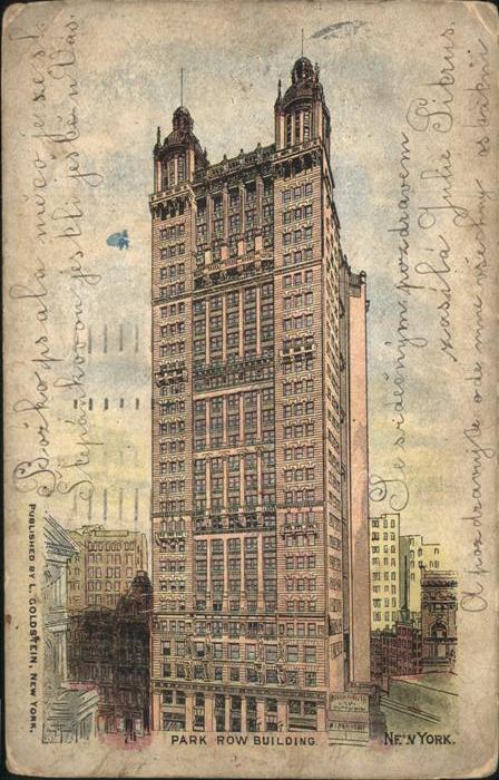 New York City Park Row Building
