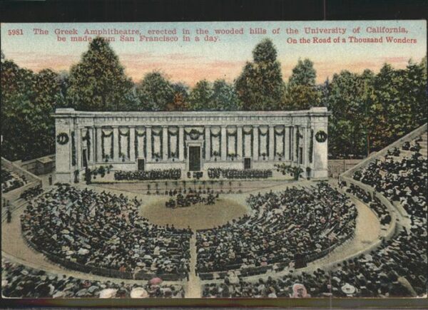 San Francisco California Greek Amphitheatre