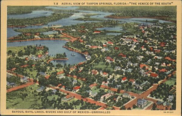 Tarpon Springs Fliegeraufnahme