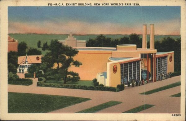 New York City Exhibit Building Worlds Fair 1939