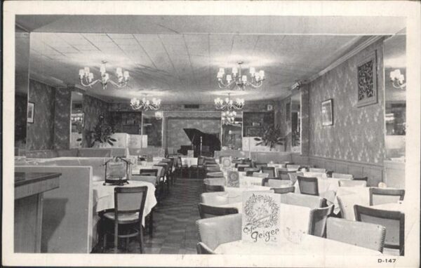 New York City Cafe Geiger