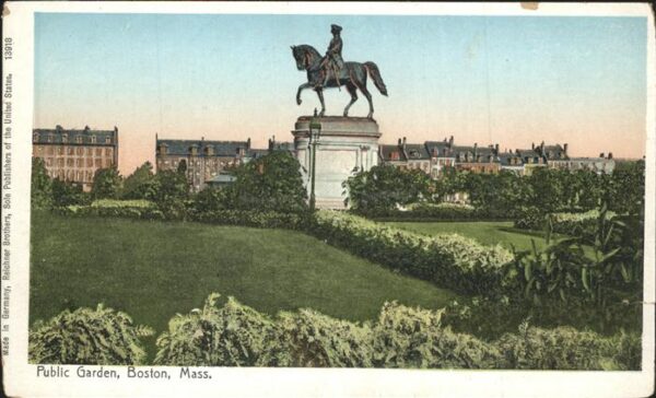 Boston Massachusetts Public Garden Denkmal