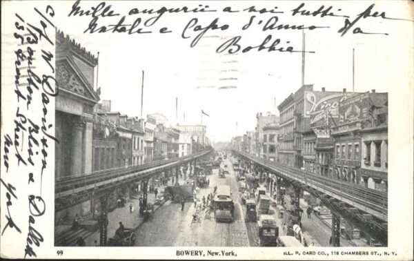 New York City Bowery Autos Bahn