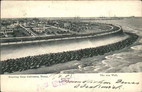 Galveston Texas Sea Wall