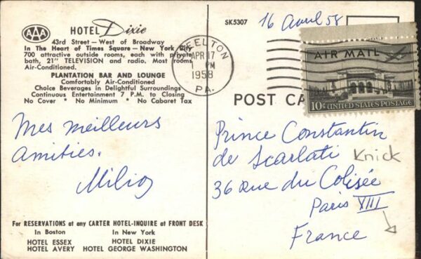 New York City Hotel Dixie – Bild 2