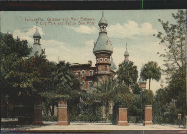 Tampa Florida city Park Tampa Bay Hotel