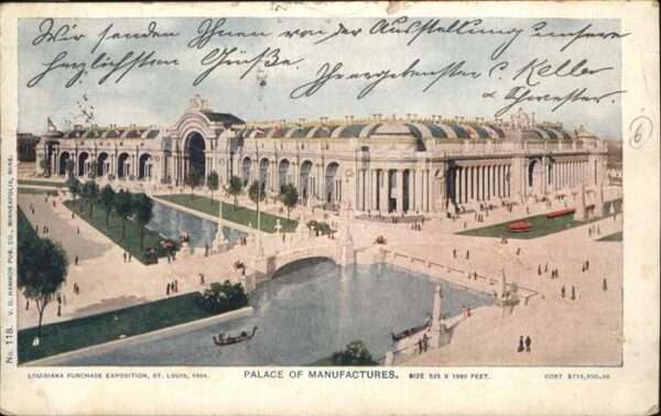 Expositions Louisiana Purchase St. Louis Palace of
