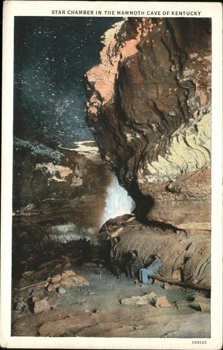 Hoehlen Caves Grottes Star Chamber Mammoth Cave Kentucky