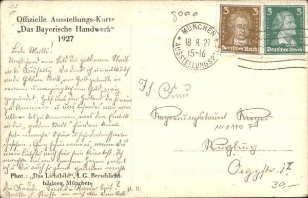 Ausstellung Das Bayerische Handwerk München – Bild 2