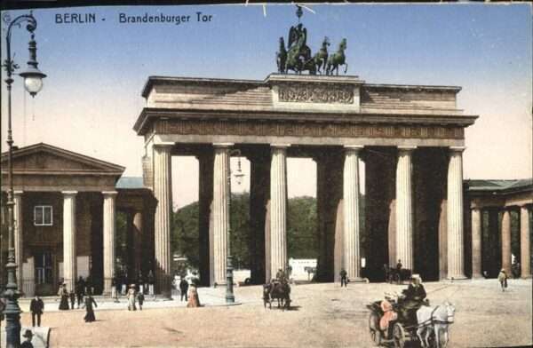 Brandenburgertor Berlin Pferdekutsche