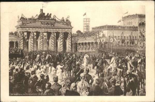 Brandenburgertor Einzug Truppen Rotes Kreuz