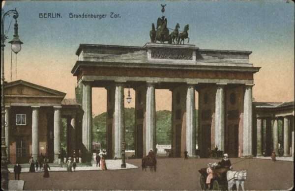 Brandenburgertor Berlin Pferdekutsche