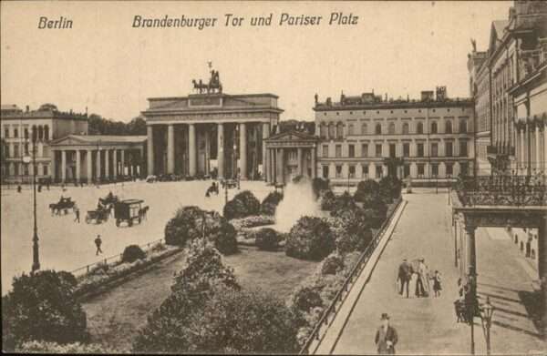 Brandenburgertor Berlin Pariser Platz