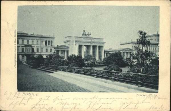 Brandenburgertor Berlin Pariser Platz