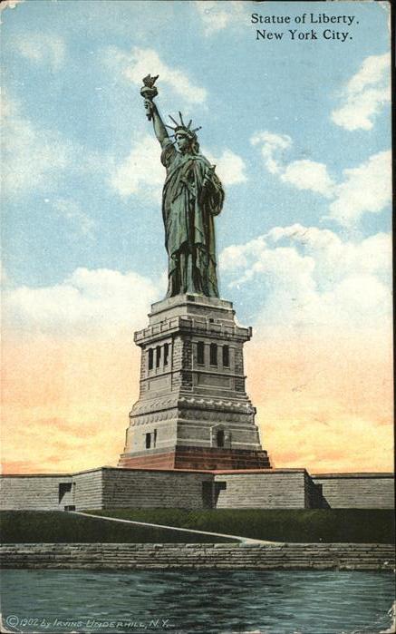 Statue of Liberty New York City Irving Underhill