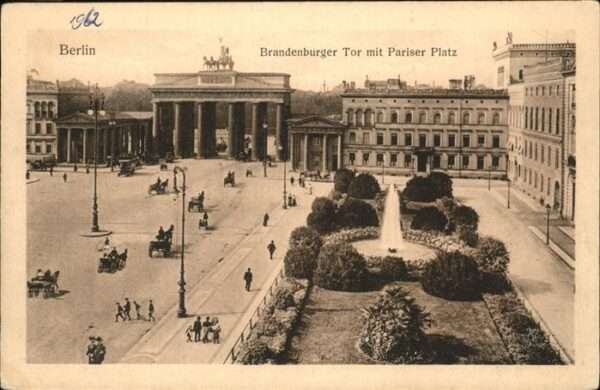 Brandenburgertor Berlin Pariser Platz