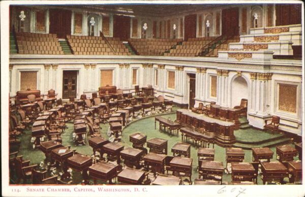 Politik Senate Chamber Capitol Washington D.C.