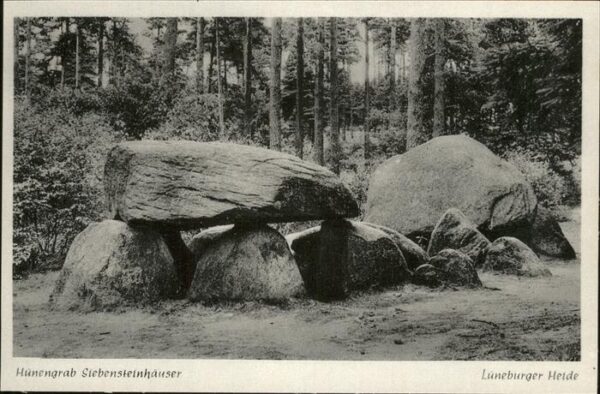 Huenengrab Siebensteinhäuser Lüneburger Heide