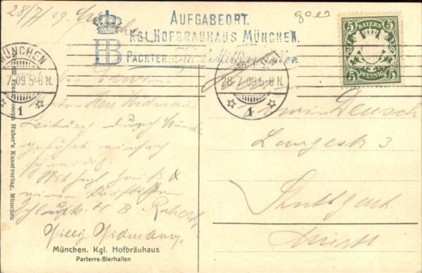 Hofbraeuhaus Muenchen Bier Parterre-Bierhallen – Bild 2