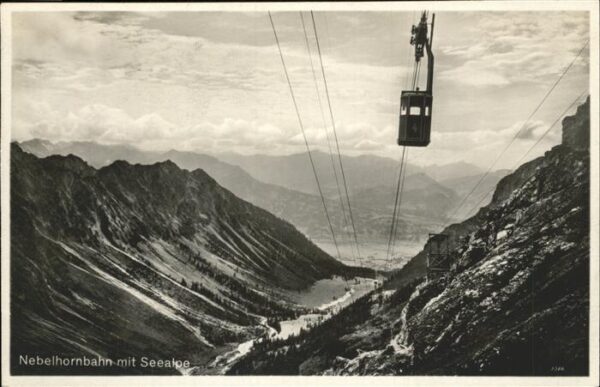 Seilbahn Nebelhornbahn Seealpe